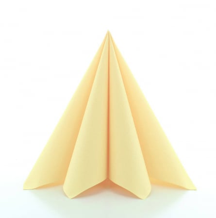 Servetele de masa FESTIVE - Servetele de masa festive Linclass - Sahara (crem galbui) / 40 x 40 cm / 50 buc