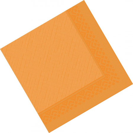 Servetele de masa festive Tissue Deluxe - Curry (Portocaliu) / 40 x 40 cm / 50 buc [1]