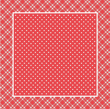 Fata de masa impermeabila - Linclass Antonia (Rosie) / 80 x 80 cm / 1 buc [1]