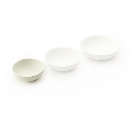 VESELA PREMIUM UNICA FOLOSINTA - Mini-boluri biodegradabile din pulpa de trestie de zahar, 20 ml, D50 x h20mm, 80 buc