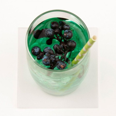 Servetele de masa, 3 straturi, UNI - Servetele cocktail Softpoint - Albe / 24x24 cm / 100 buc