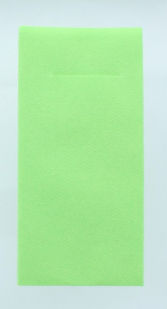 Servetele cu BUZUNAR pentru tacamuri - Linclass Apfelgrun (Culoarea marului verde) / 40 x 40 cm / 75 buc [1]