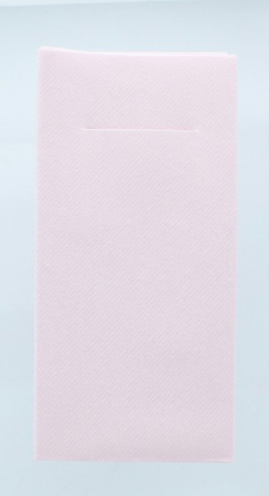 Servetele cu BUZUNAR pentru tacamuri - Linclass Light Pink (Roz pal) / 40 x 40 cm / 75 buc [1]