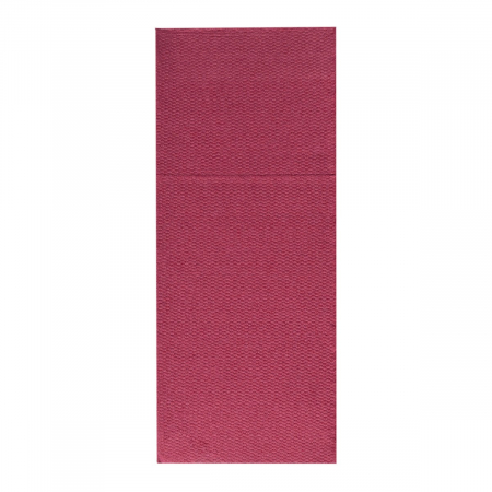 Servetele cu BUZUNAR pentru tacamuri - Softpoint (Bordeaux) / 33 x 40 cm / 50 buc [6]