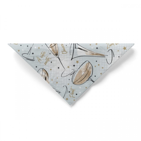 Servetele de masa 3 straturi Tissue - Cheers (gri-auriu), 33 x 33 cm, 100 buc [3]