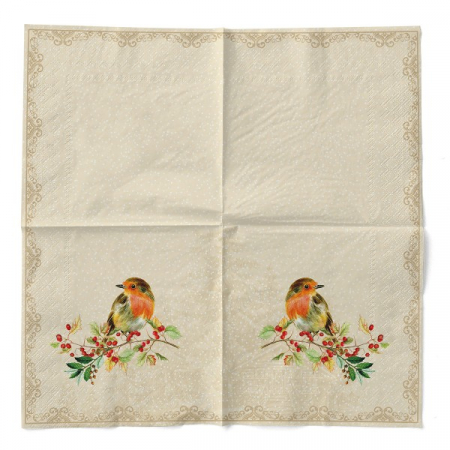 Servetele de masa 3 straturi Tissue - Pippa, 40 x 40 cm, 100 buc [2]