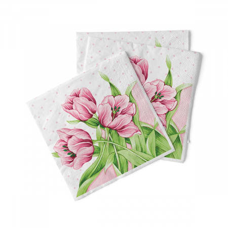 Servetele de masa 3 straturi Tissue - Elsa, 33 x 33 cm, 100 buc [1]