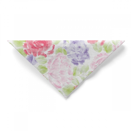 Servetele de masa 3 straturi, Tissue - Valerie (imprimeu floral) / 40 x 40 cm / 100 buc [3]
