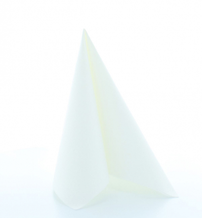 Servetele de masa festive Linclass - Albe/ 40 x 40 cm / 12 buc [1]