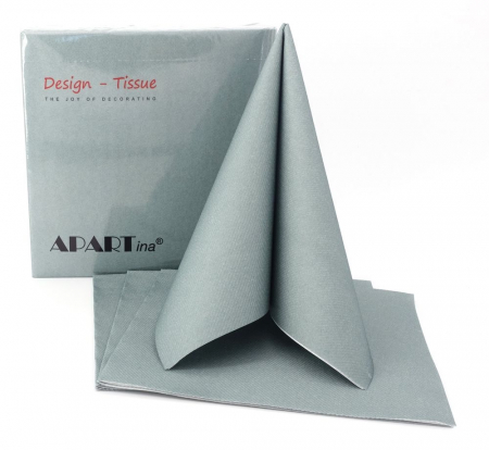 Servetele de masa festive Linclass - Eukalyptus Green (Verde eucalipt inchis) / 40 x 40 cm / 50 buc [4]