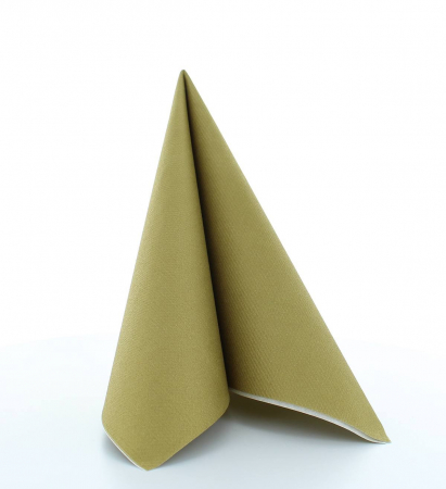 Servetele festive - TOAMNA - Servetele de masa festive Linclass - Gold (auriu) / 40 x 40 cm / 12 buc