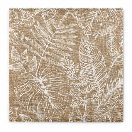 CULOAREA ANULUI 2025 - Servetele de masa festive Linclass - Kona (Bej) / 40 x 40 cm / 50 buc
