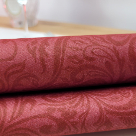 Servetele de masa festive Linclass - Lias (bordo) / 40 x 40 cm / 50 buc [4]