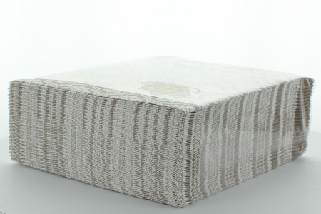 Servetele de masa festive Linclass - Mandy (Grej-alb) / 40 x 40 cm / 50 buc [5]