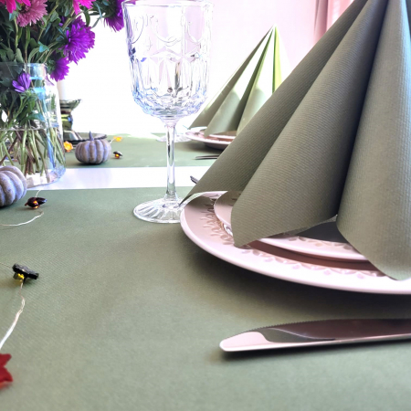 Servetele de masa festive Linclass - Olive (Masliniu)/ 40 x 40 cm / 50 buc [1]