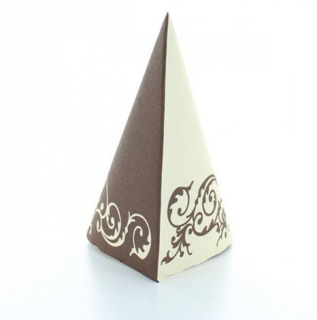 Servetele de masa festive Linclass - Pomp (crem-mocca) / 40 x 40 cm / 50 buc [5]