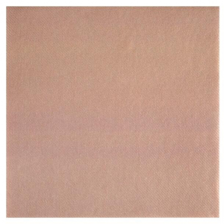 Servetele festive - 1 & 8 MARTIE - Servetele de masa festive Linclass - Rose gold / 40 x 40 cm / 12 buc