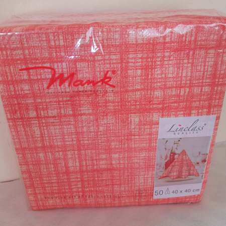 Servetele 40 x 40 cm - pachet servetele festive portocalii