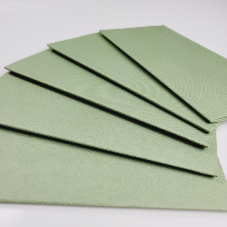 Servetele Linclass ultra calitative, verde oliv (masliniu), 40x40 cm, pliate 1/8, 12 buc [5]