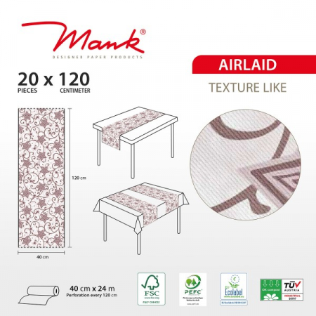 Traversa masa Linclass - Josh / 40 cm x 24 m / 1 rola [1]