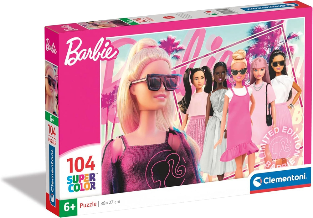 Barbie Sunglasses – Puzzle Clementoni 104 Piese, pentru Copii 6+ Ani [1]