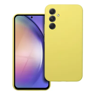 Husă SILICONE 2mm lemon pentru Samsung Galaxy S25 – protecție pastel cu un look fresh [1]