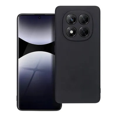 Husă Matt pentru Xiaomi Redmi Note 14 Pro 5G – Negru [1]