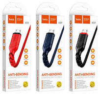Cablu HOCO X59 – USB-A la Micro USB, 2.4A, 1 m, Roșu [2]