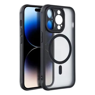 Husă FULL MATTE MAG COVER neagră pentru Samsung Galaxy A55 – Compatibilă MagSafe, protecție premium [3]