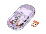 Mouse wireless HOCO dual-mod SILENT 2,4G 1600 dpi GM35 romantic violet [2]
