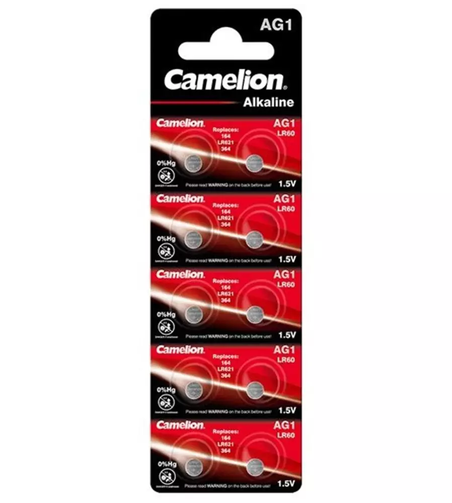Baterie Camelion AG1 – Alcalină, 1.5V [1]