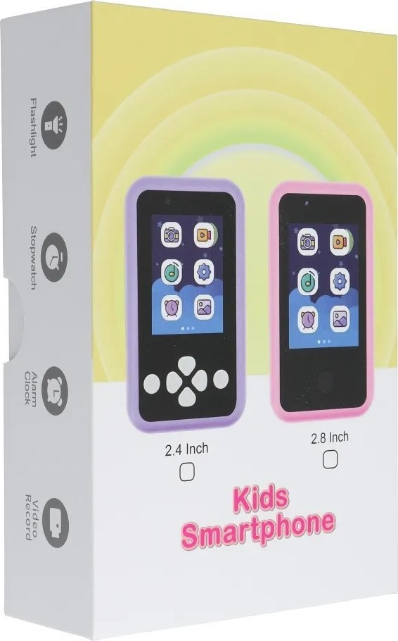 Telefon Gaming pentru Copii cu Display IPS 2,4", Butoane KDC-0027A, Violet [2]