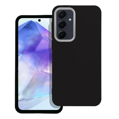 Husă FRAME neagră pentru Samsung Galaxy A55 5G – Protecție premium & design sobru [1]