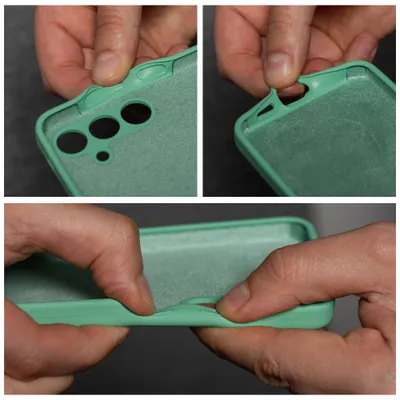 Husă SILICONE 2mm mint pentru Samsung Galaxy S25 Plus – protecție pastelată cu finisaj elegant [3]