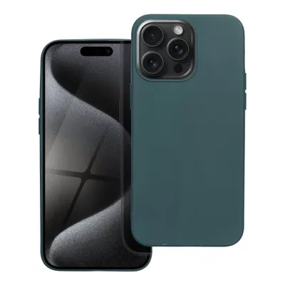 Husă MATT pentru iPhone 15 Pro – Dark Green, Elegantă și Rezistentă [2]