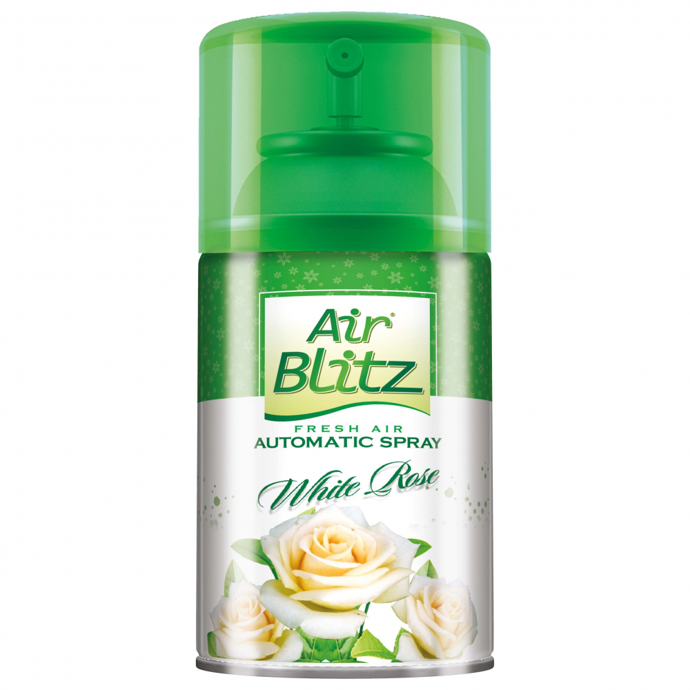 Spray de Cameră Air Blitz White Rose – 300 ml, Parfum Floral, Revigorant și Delicat [1]