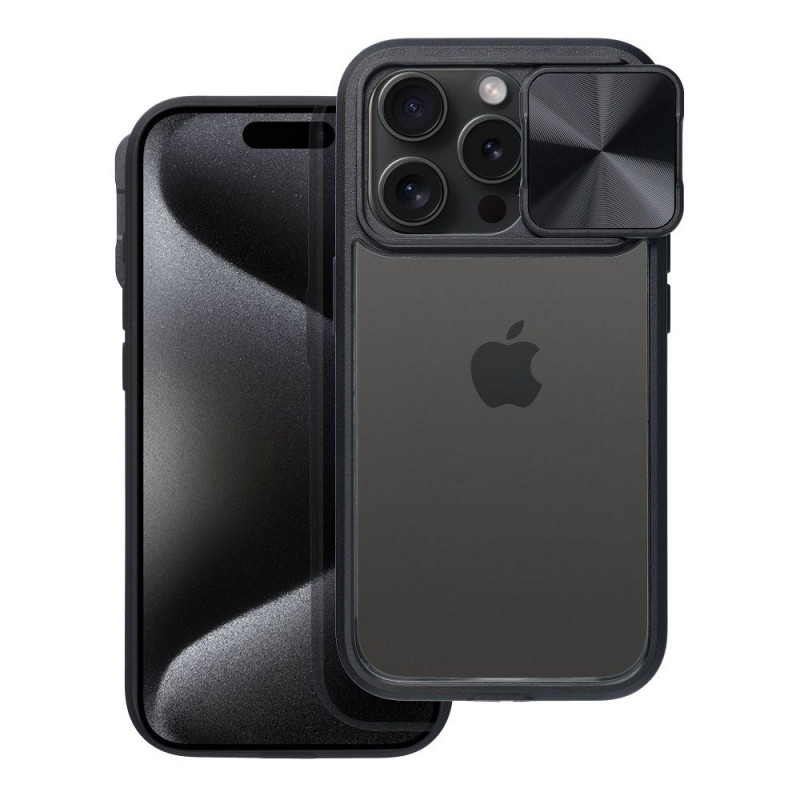 Slider Husă pentru iPhone 14 Pro, negru [1]
