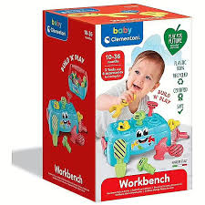 Clementoni Fix-It – Banc de lucru și cutie cu unelte pentru copii, Colorat [2]