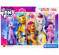 Micul meu ponei Cutie Marks Puzzle Clementoni 104 piese [1]