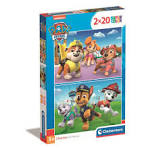 Patrula Cățelușilor Playground Puzzle Clementoni, 2x20 piese [1]