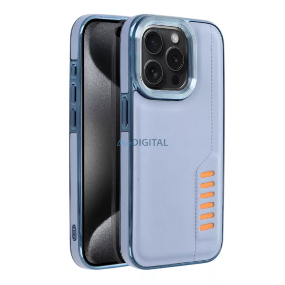 Husă MILANO pentru iPhone 15 Plus – Albastră [2]