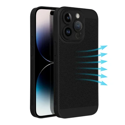Breezy – Husă perforată neagră pentru Samsung Galaxy A25 5G [3]