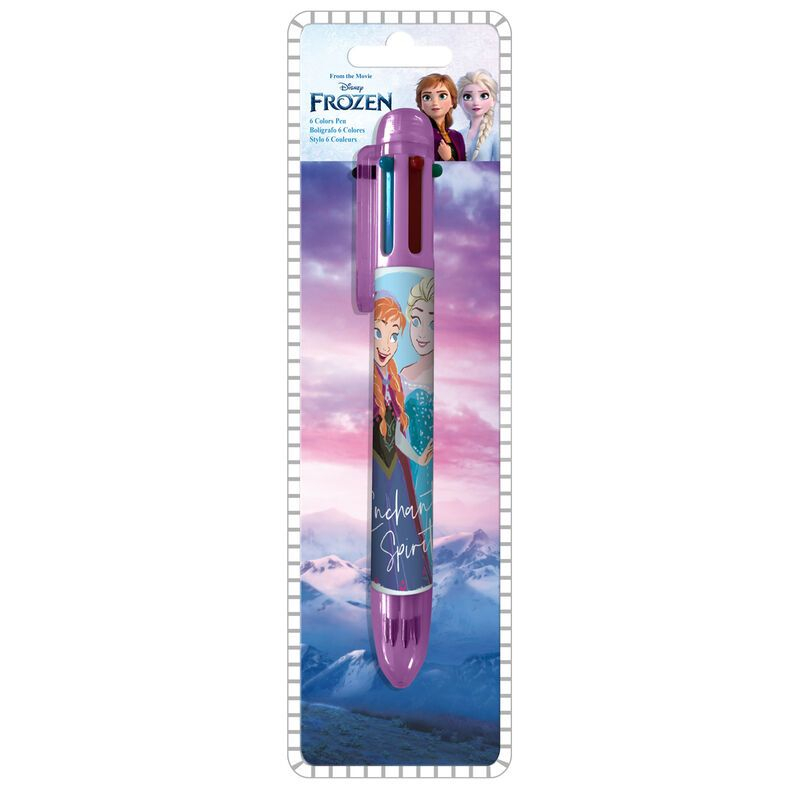 Creion 6 Culori Disney Frozen – Multifuncțional și Colorat pentru Fetițe [1]