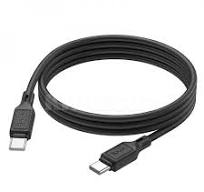 Cablu HOCO X90 – Type-C la Type-C, 3A, 60W, 1 m, Negru [1]