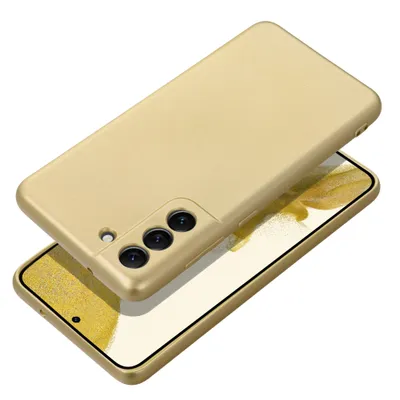Husă Metallic pentru Samsung S25 Plus – Aurie [2]