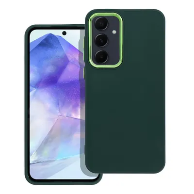 Husă FRAME verde pentru Samsung Galaxy A55 5G – Protecție elegantă și durabilă [1]