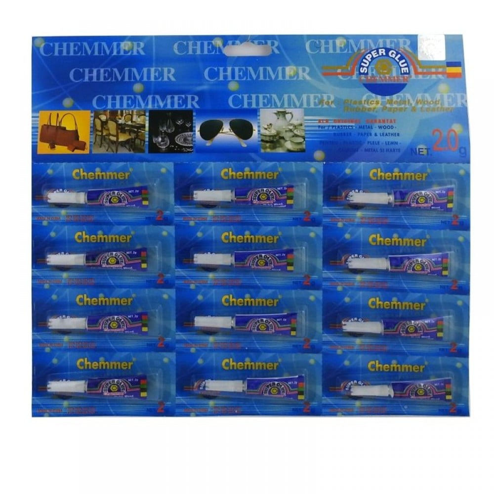 Adeziv Super Glue Chermmer 2g – Lipire Rapidă și Puternică, Universal [1]