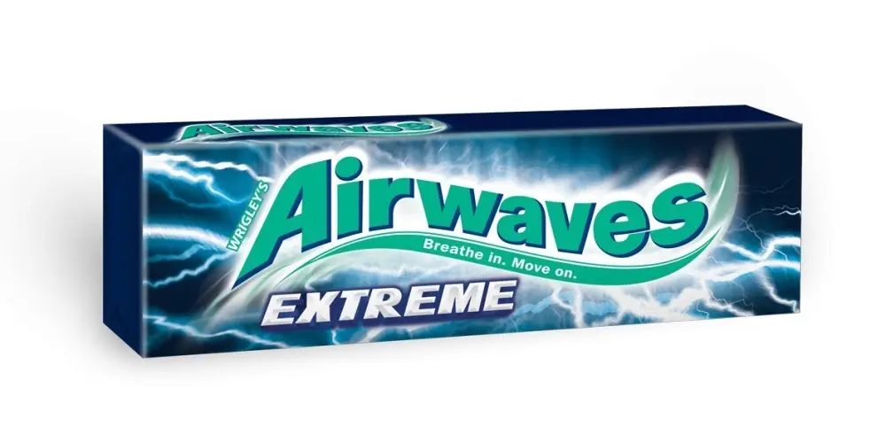 Airwaves Extreme – Gumă de Mestecat cu Aromă Intensă de Mentă [1]