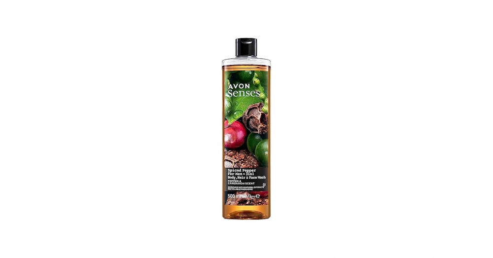 Avon Senses Spicy Pepper – Gel 3 în 1 pentru Bărbați, 250 ml [1]