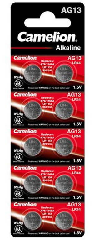 Baterie Camelion AG13 – Alcalină 1.5V (LR44) [1]
